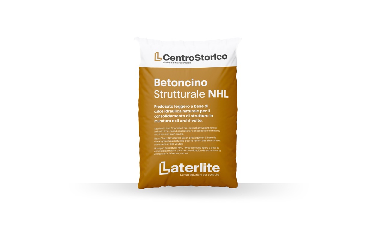 Betoncino strutturale NHL: betoncino a base calce idraulica naturale