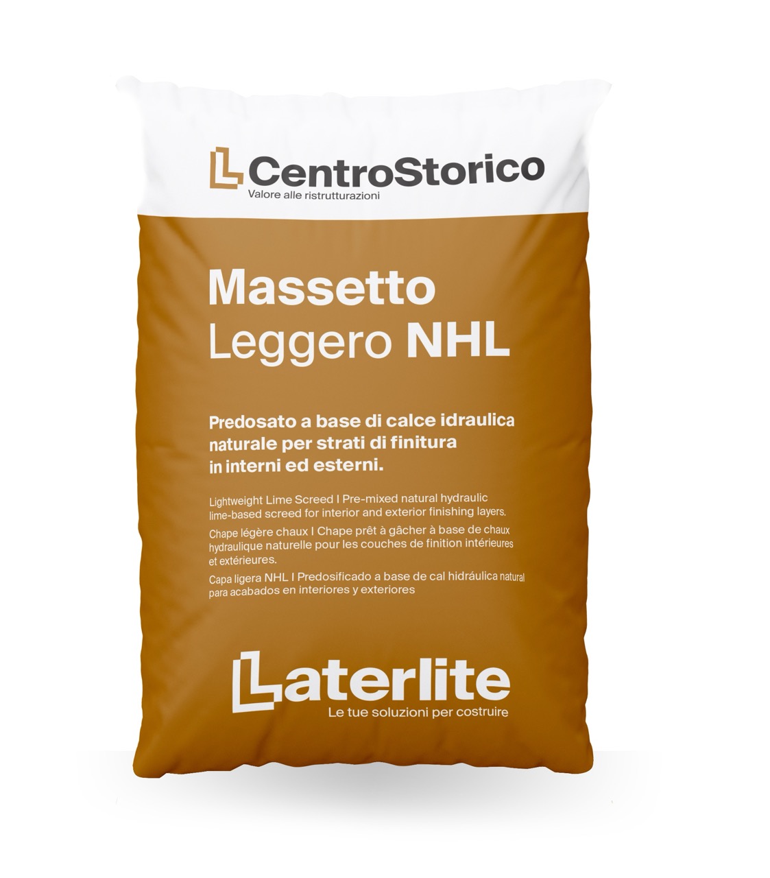 Massetto Leggero NHL: massetto a base calce idraulica naturale