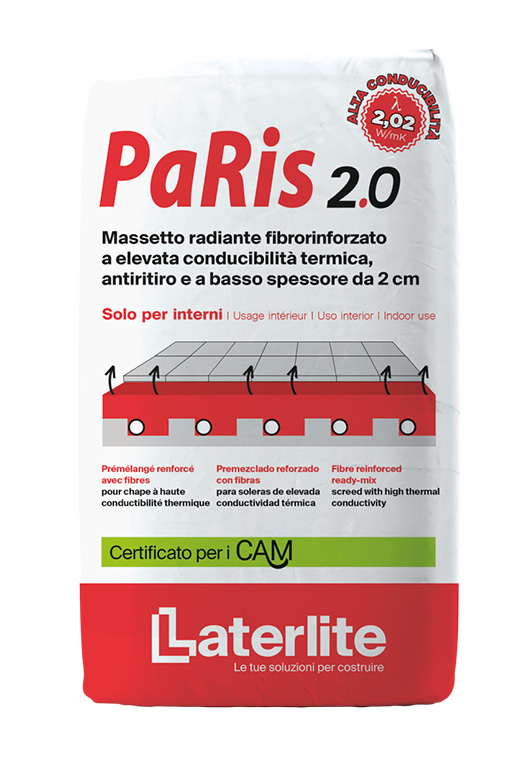 PaRis 2.0: Massetto radiante ad alta conducibilità